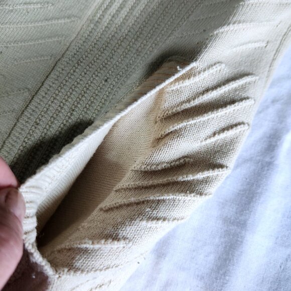 Arnold Palmer Cardigan Sweater Size Medium (40) Knit Full Zip with Pockets - Picture 7 of 12